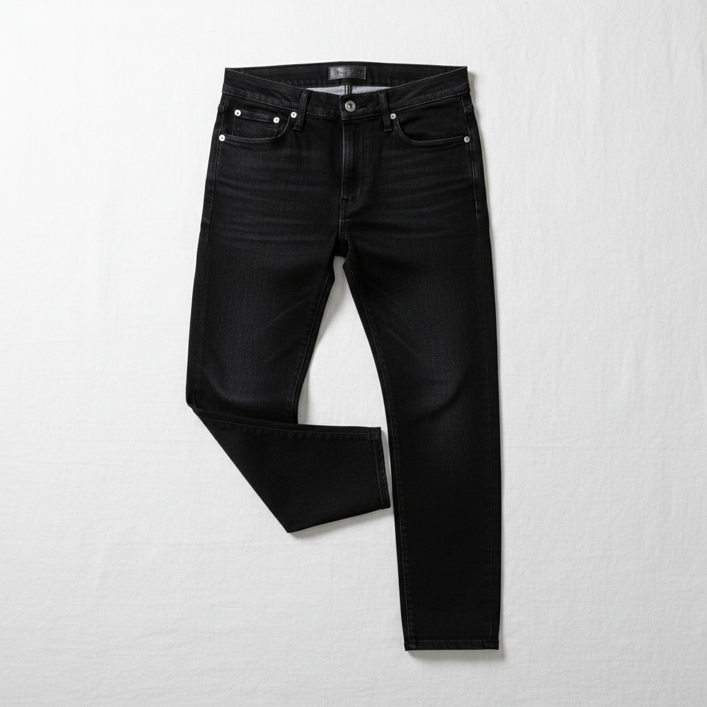 Jeans Negros Slim Fit